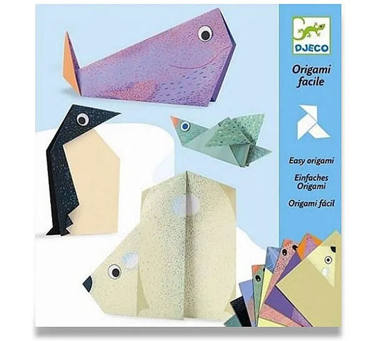 Główne zdjęcie produktu Origami skládačka Djeco - Polární zvířata