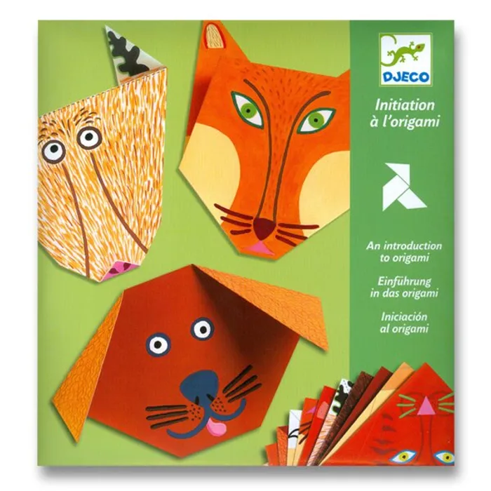 Główne zdjęcie produktu Origami skládačka Djeco - Zvířátka