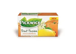Herbata owocowa, 20x2g, PICKWICK, cytryna - czarny bez