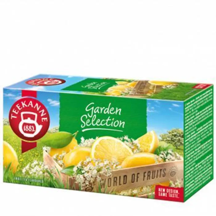 Główne zdjęcie produktu Ovocný čaj "Garden Selection", bezinka-citron, 20 x 2,25 g, TEEKANNE