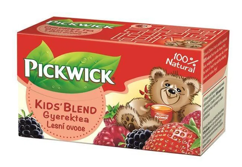 Główne zdjęcie produktu Ovocný čaj "Kid's Blend", lesní ovoce, 20 x 2 g, PICKWICK