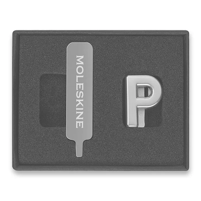 Główne zdjęcie produktu Ozdoba na zápisník Moleskine písmena abecedy písmeno P