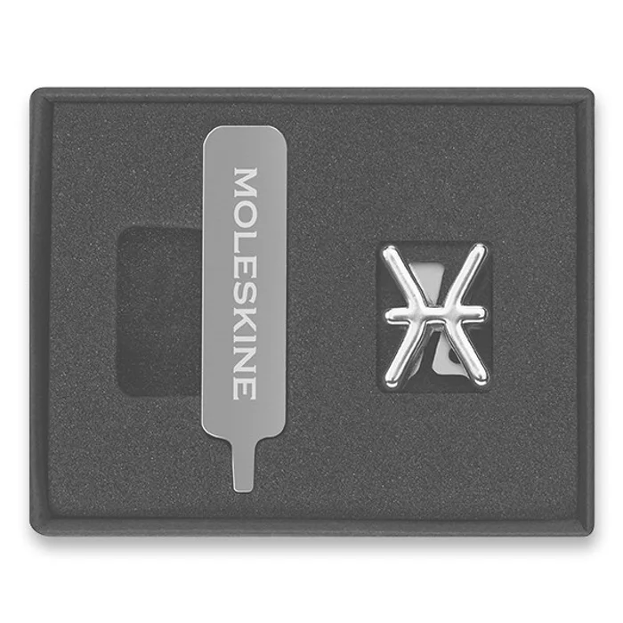 Główne zdjęcie produktu Ozdoba na zápisník Moleskine symboly zvěrokruhu Ryby (21. 2. - 20. 3.)