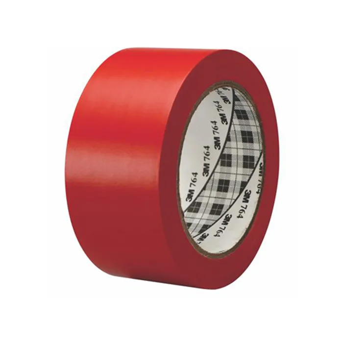 Główne zdjęcie produktu Označovací lepící páska, červená, 50 mm x 33 m, 3M