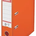 Następne zdjęcie produktu Pilnik dźwigniowy Standard, dolne okucia ochronne, pomarańczowy, 75 mm, A4, PP, ESSELTE