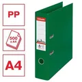 Następne zdjęcie produktu Pilnik dźwigniowy Standard, dolne okucia ochronne, zielony, 75 mm, A4, PP, ESSELTE