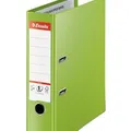 Następne zdjęcie produktu Pilnik dźwigniowy „Standard Plus”, dolne okucia ochronne, Vivida green, 80 mm, A4, PP, ESSE