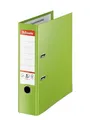 Pilnik dźwigniowy „Standard Plus”, dolne okucia ochronne, Vivida green, 80 mm, A4, PP, ESSE