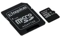Paměťová karta Micro SD, 16GB, Class 10, s adaptérem, KINGSTON