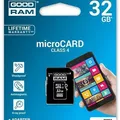 Następne zdjęcie produktu Paměťová karta Micro SDHC, 32GB, Class 4, s adaptérem, GOODRAM