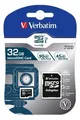 Karta pamięci microSDHC 32GB Class 10 UHS I z adapterem VERBATIM "PRO"