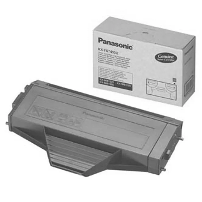 Główne zdjęcie produktu Panasonic originální toner KX-FAT410E/X, black, 2500str., Panasonic KX-MB1500,1520,1530,