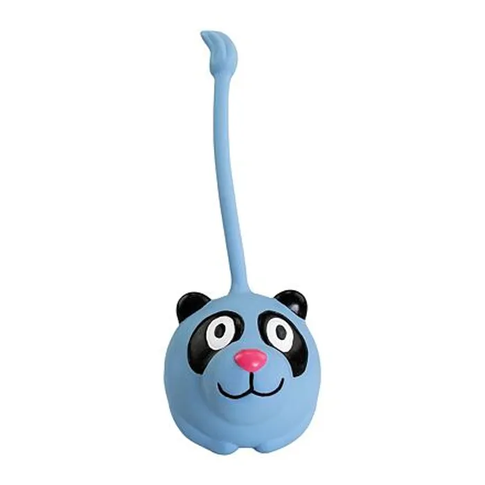 Główne zdjęcie produktu Panda míček s vysokým ocáskem 8x20cm, se zvukem, latex, HipHop