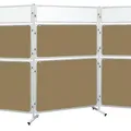 Następne zdjęcie produktu Panel Modular 2x3 s výplňí z čirého plexi - 180 x 120 cm
