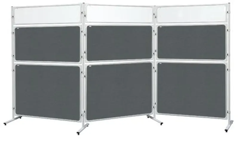Główne zdjęcie produktu Panel 2x3 Modular, 120 x 180 cm, filcový šedý