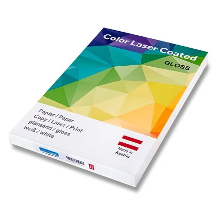 Główne zdjęcie produktu Papír Color Laser Coated A4, lesklý 170 g, 250 listů