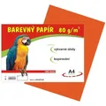 papier do edukacji artystycznej A4/100/80g pomarańczowy