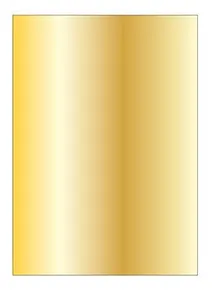 Papier z metalicznym połyskiem, złoty, A4, 130g, APLI [10 ark.]