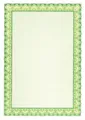 Papier z motywem dyplomowym, zielony, A4, 115g, APLI [70 ark.]