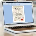 Następne zdjęcie produktu Papier z motywem „Pieczęć”, A4, 185 g, SIGEL [12 ark.]
