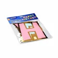 Następne zdjęcie produktu Zestaw girlanda papierowa "HAPPY BIRTHDAY" 16 x 20 cm litery + 5m tasiemka [1 zestaw]