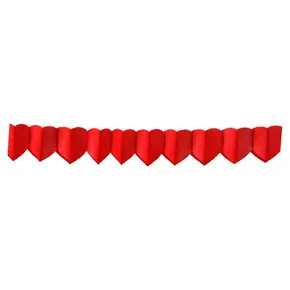 Girlanda papierowa Serduszka średnica 18cm x 4m [1 szt]