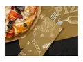 Następne zdjęcie produktu Kieszonka na sztućce papierowe Infibra New NATUR PIZZA z białą serwetką - 125 szt.