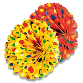 Papírová koule Honey průměr 28 cm, mix barev
