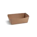 Następne zdjęcie produktu Tacka papierowa (FSC Mix) głęboka tłuszczoodporna kraft 100 x 60 x 40 mm 250ml [250 szt]