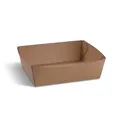 Następne zdjęcie produktu Tacka papierowa (FSC Mix) głęboka tłuszczoodporna kraft 135 x 110 x 45 mm 500ml [100 szt]