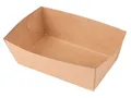 Następne zdjęcie produktu Tacka papierowa (FSC Mix) głęboka tłuszczoodporna kraft 165 x 90 x 60 mm 1000ml [100 szt]