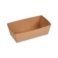 Następne zdjęcie produktu Tacka papierowa (FSC Mix) głęboka tłuszczoodporna kraft 135 x 70 x 45 mm 300ml [250 szt]