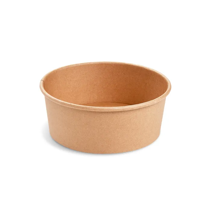 Główne zdjęcie produktu Papírová miska (PAP/PE) kraft průměr 150 mm 750 ml [50 ks]