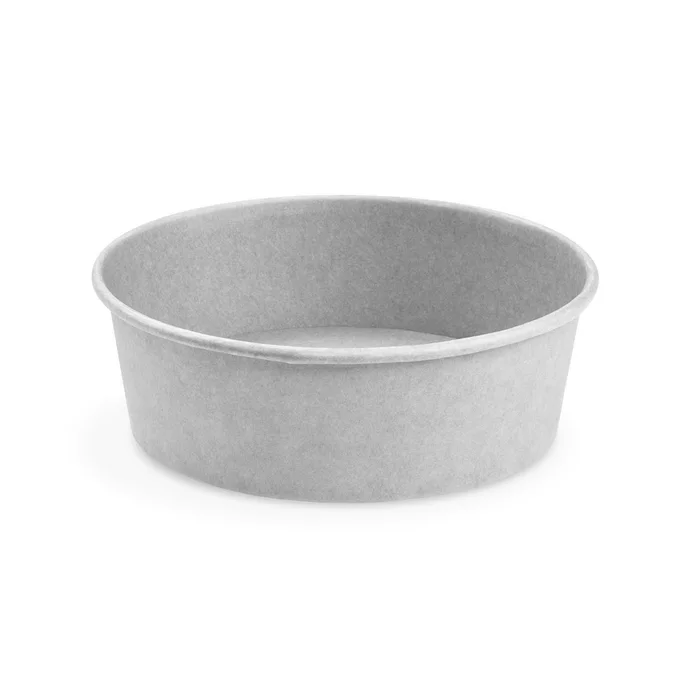 Główne zdjęcie produktu Papírová miska (PAP/PE) kraft průměr 185 mm 1300 ml [50 ks]