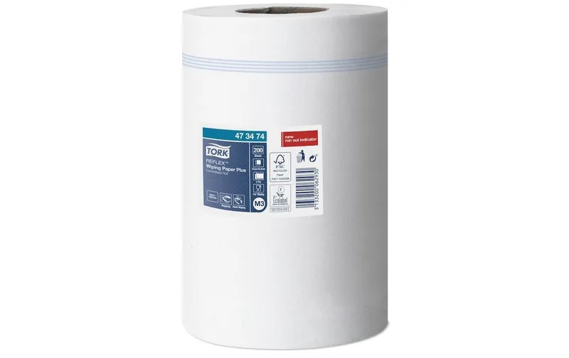 Główne zdjęcie produktu Papírová utěrka Tork 473474 Reflex™ Plus M3 2vrstvy [1 ks]