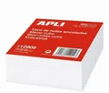 Bloki papierowe w kostce, 100 x 100 mm, 500 ark., APLI