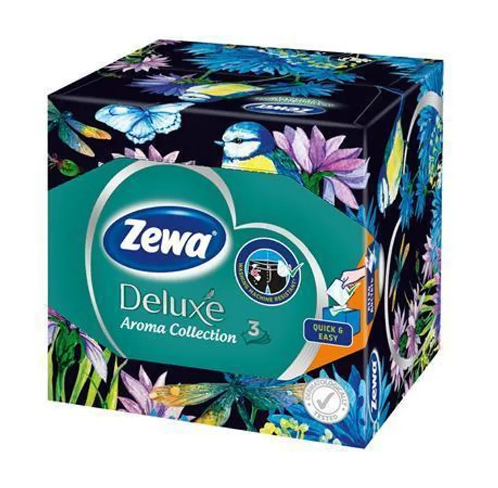 Główne zdjęcie produktu Papírové kapesníky "Aroma Collection", třívrstvý, 60ks, ZEWA