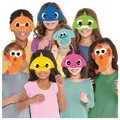 Maski papierowe Baby Shark, mix wzorów [8 szt.]