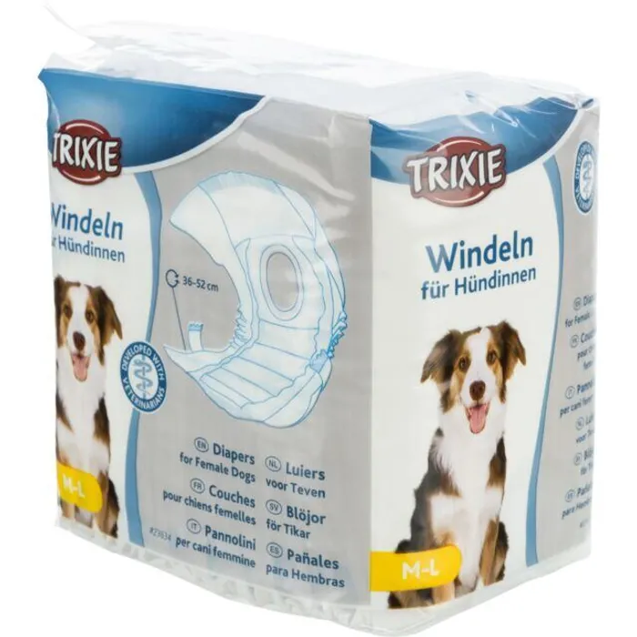 Główne zdjęcie produktu Papírové pleny pro feny (12 ks/bal.) M-L: 36-52 cm