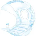 Następne zdjęcie produktu Pieluchy papierowe dla suk (12 szt./opak.) XL: 40-58 cm