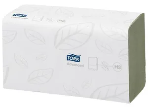 Ręczniki papierowe składane TORK 290179 ADVANCED zielone H3 [3750 szt.]