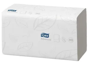 Ręczniki papierowe spłukiwane TORK 290190 ADVANCED Flushable białe H3 [3750 szt.]