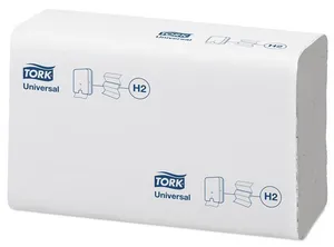 Ręczniki papierowe Tork 150299 H2 Universal 2-warstwowe białe [4740 szt.]