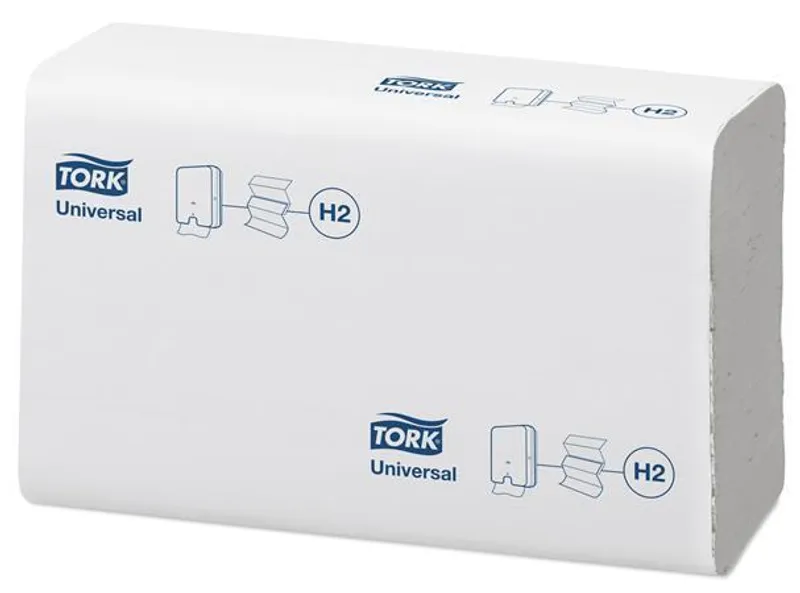 Główne zdjęcie produktu Papírové ručníky Tork 150299 H2 Universal 2vr bílé [4740 ks]