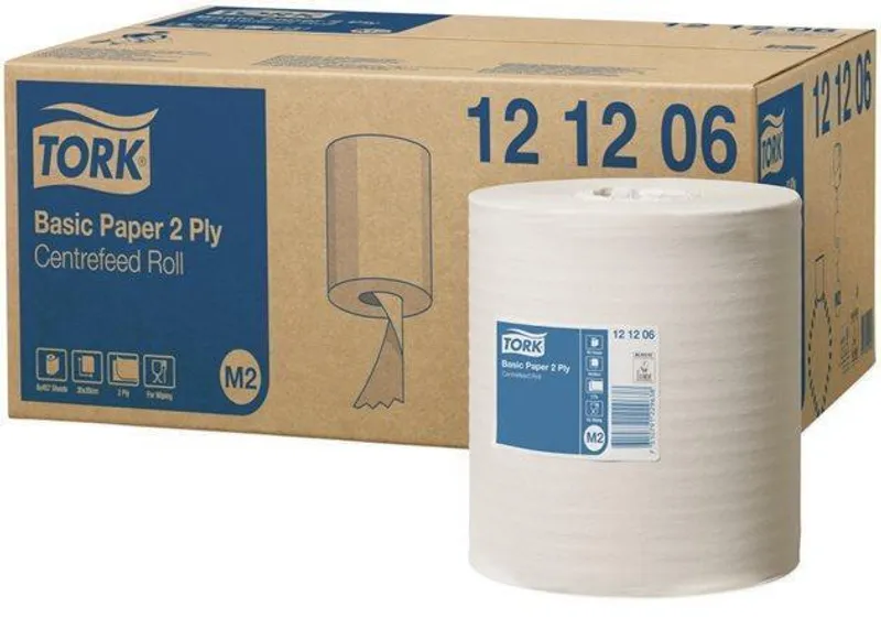 Główne zdjęcie produktu Papírové ručníky v roli TORK 121206 UNIVERSAL 320 M2 2-vrstvá [1 ks]