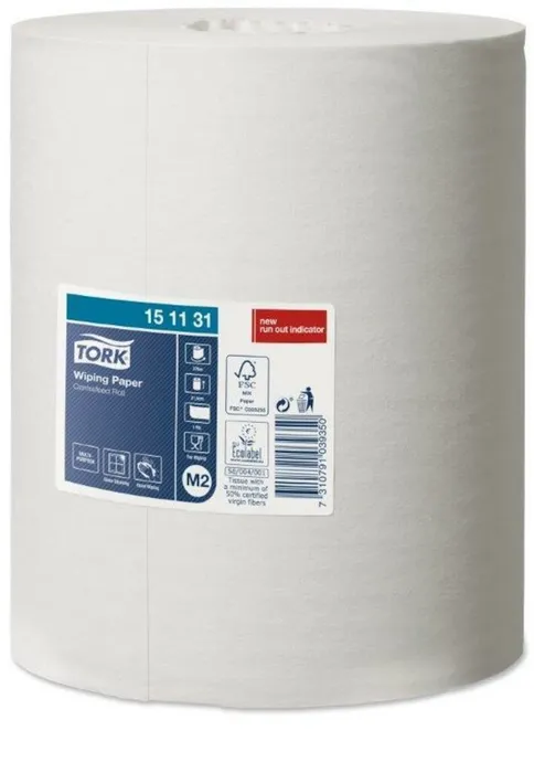 Główne zdjęcie produktu Papírové ručníky v roli TORK 151131 Advanced 415 bílá TAD M2 [1 ks]