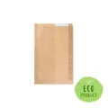 Torebka pap.z oknem, chleb (22+5 x 34cm, ok.12cm) [1000 szt.]