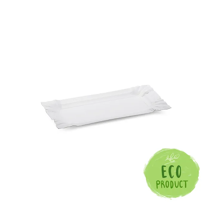 Główne zdjęcie produktu Papírové tácky PREMIUM 7 x 14 cm [250 ks]