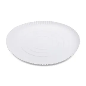 Talerz papierowy głęboki biały średnica 34cm [50 szt]