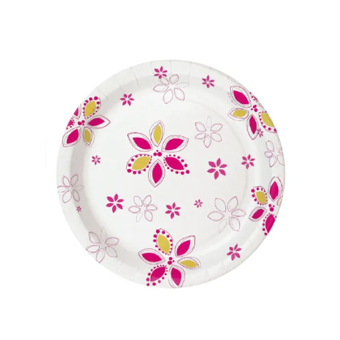 Główne zdjęcie produktu Papírové talíře průměr 23 cm HAPPINESS [10 ks]